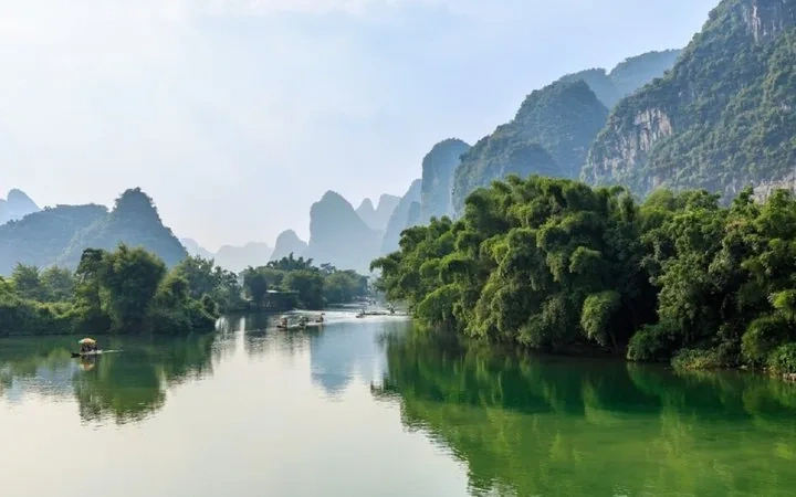 Guilin Li River karst mountains