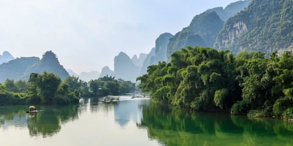 Guilin Li River karst mountains