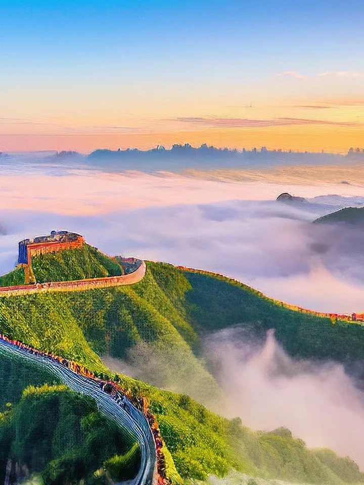 Huangshan mountain clouds — China travel
