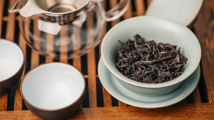 Traditional Chinese tea set